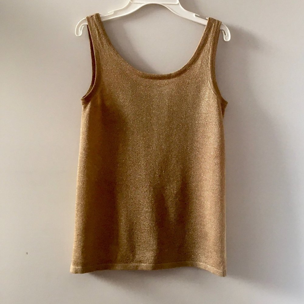 Shimmering Gold Sleeveless